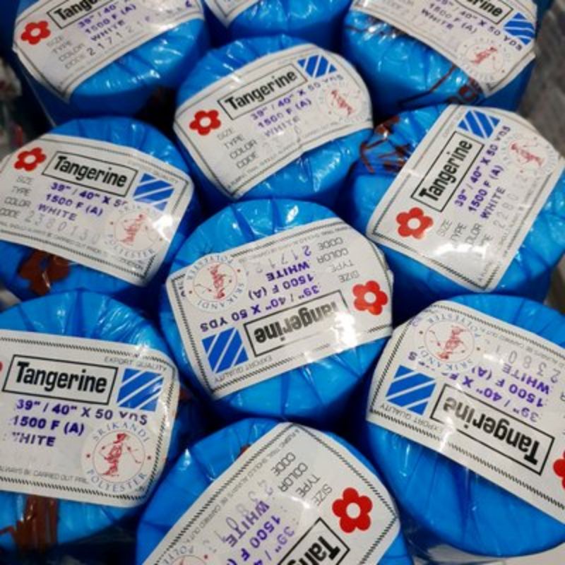 Kain Keras lapisan Tangerine Viselin atau Vislin 1500F 2000F