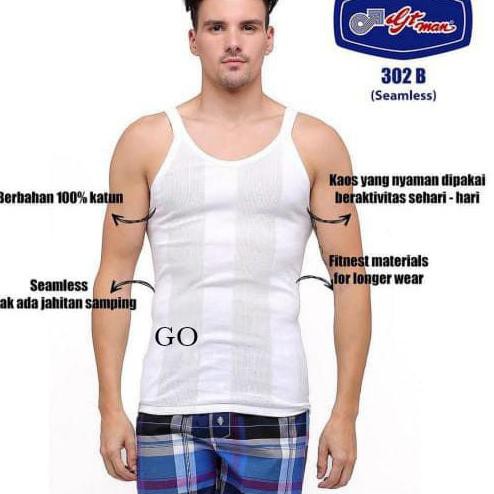 GT MAN SINGLET 302X L _Ramayana Jatinegara