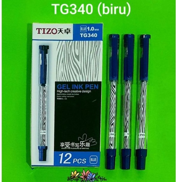 

PULPEN GEL TIZO TG-340 BIRU