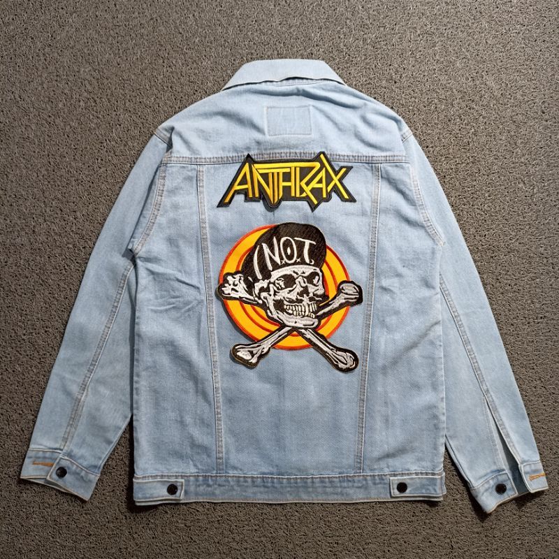 Backpatch Bordir 1 Set Emblem Punggung