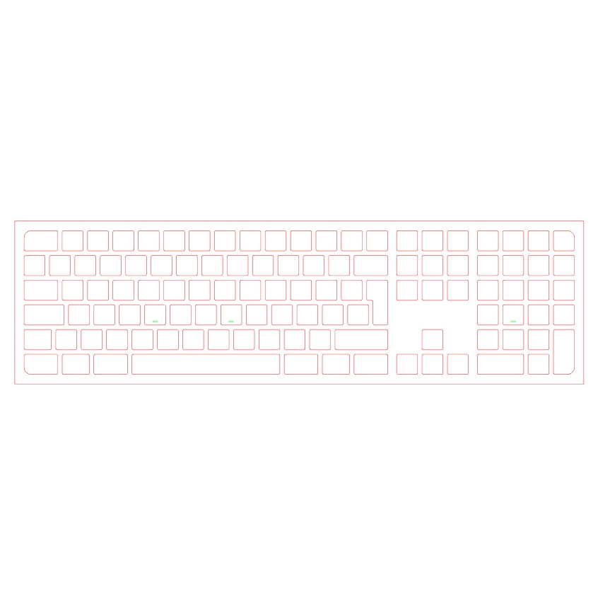 Film Pelindung Keyboard Anti Debu Untuk Apple Imac 2021