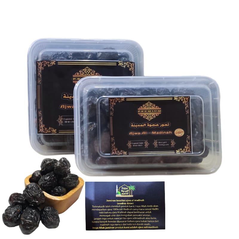 Kurma Ajwa / Nabi Super Jumbo  500 gram