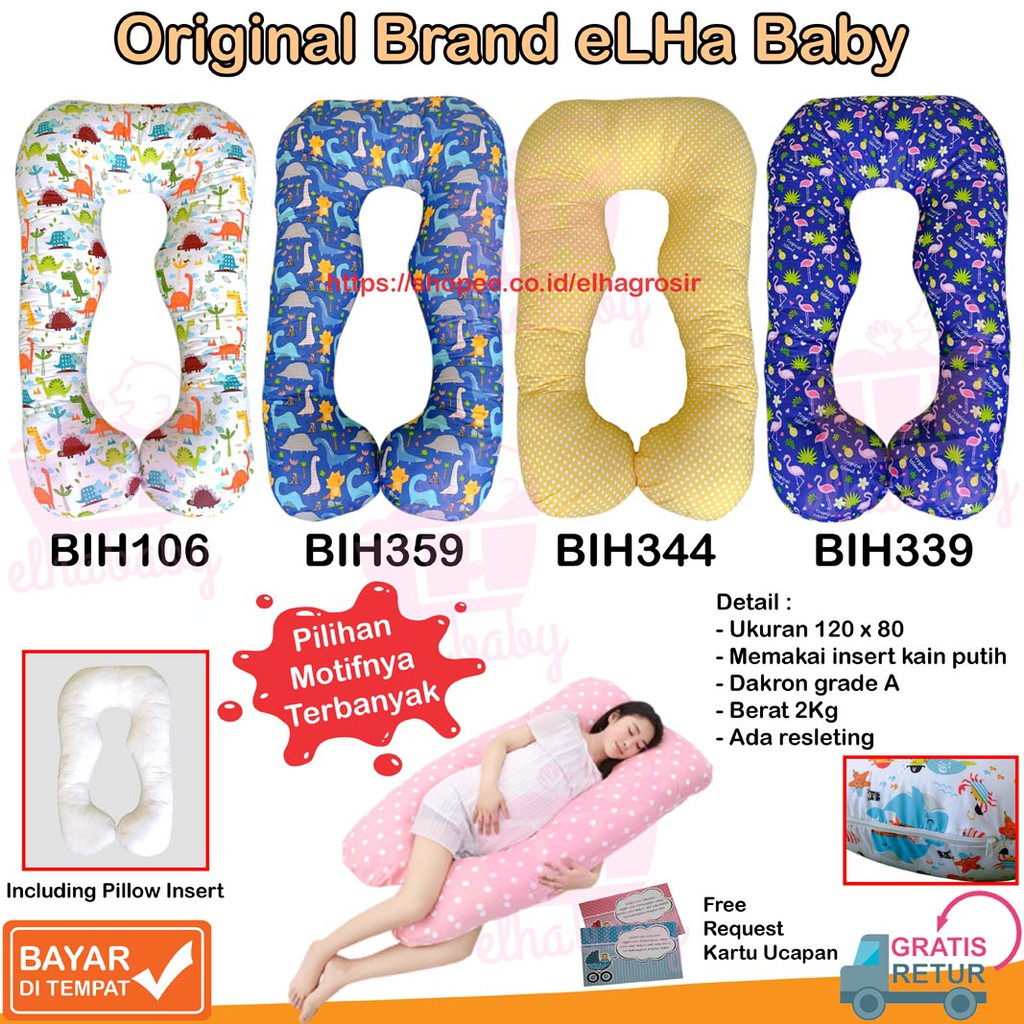 Bantal Hamil Karakter Lucu Kartun Terlaris Bantal Ibu Hamil Maternity Pillow Perlengkapan Ibu Hamil