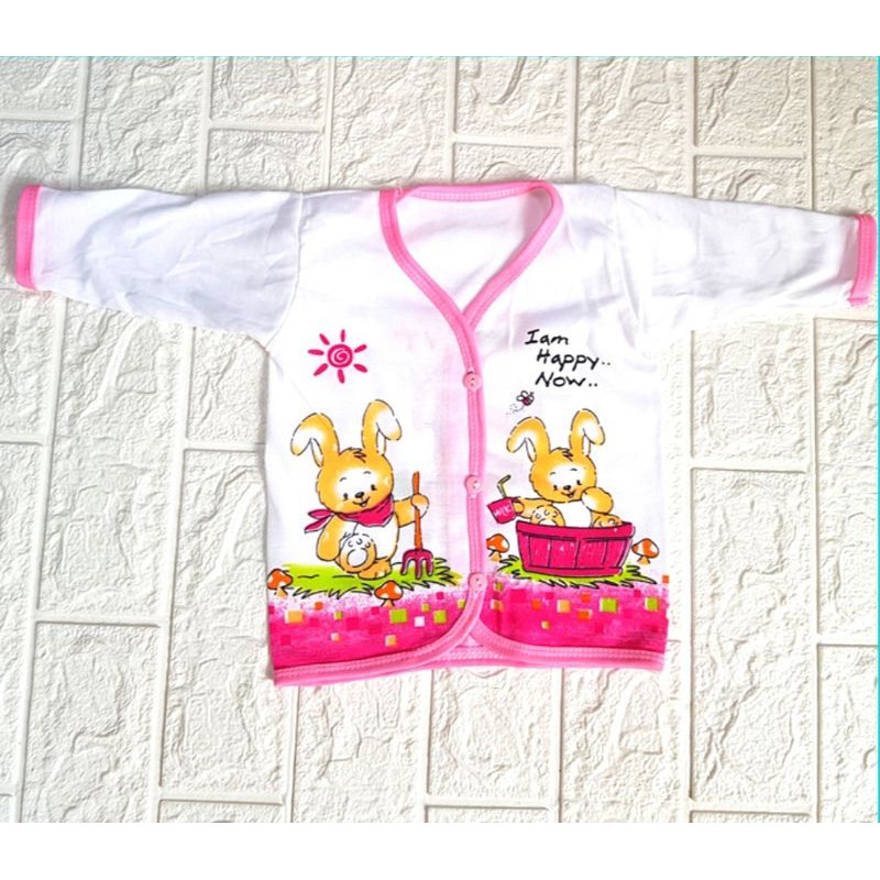 3pcs BAJU BAYI LENGAN PANJANG NEWBORN | ATASAN BAYI PANJANG