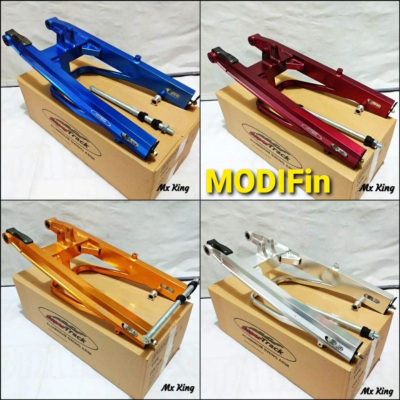 Swing Arm MX KING MX150 Original SuperTrack Aluminium Red Gold Blue Silver