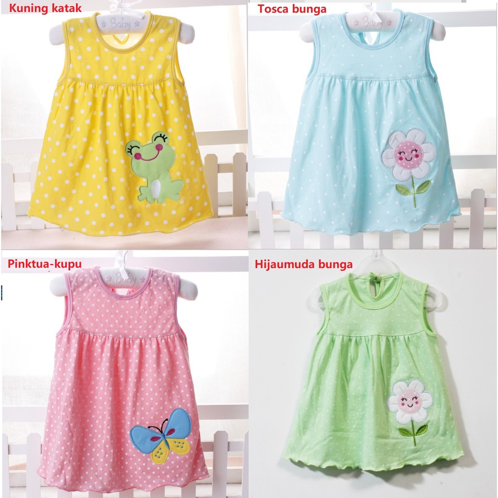 Mimicat- Dress anak / pakaian bayi anak perempuan  murah meriah kualitas premium