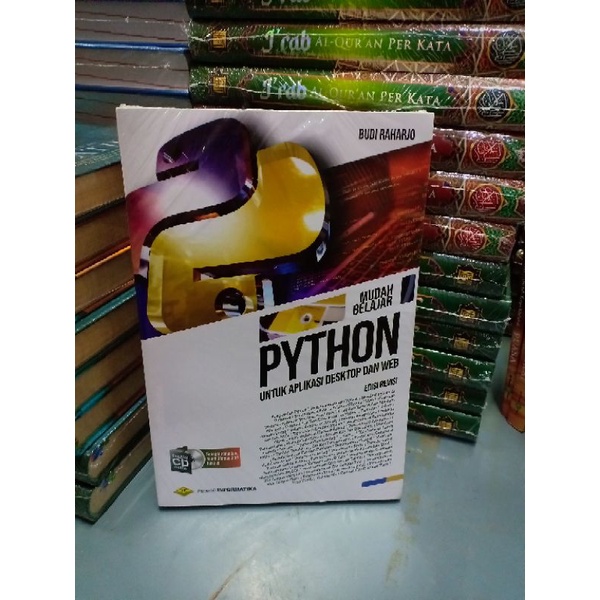 original buku belajar mudah python by budi raharjo