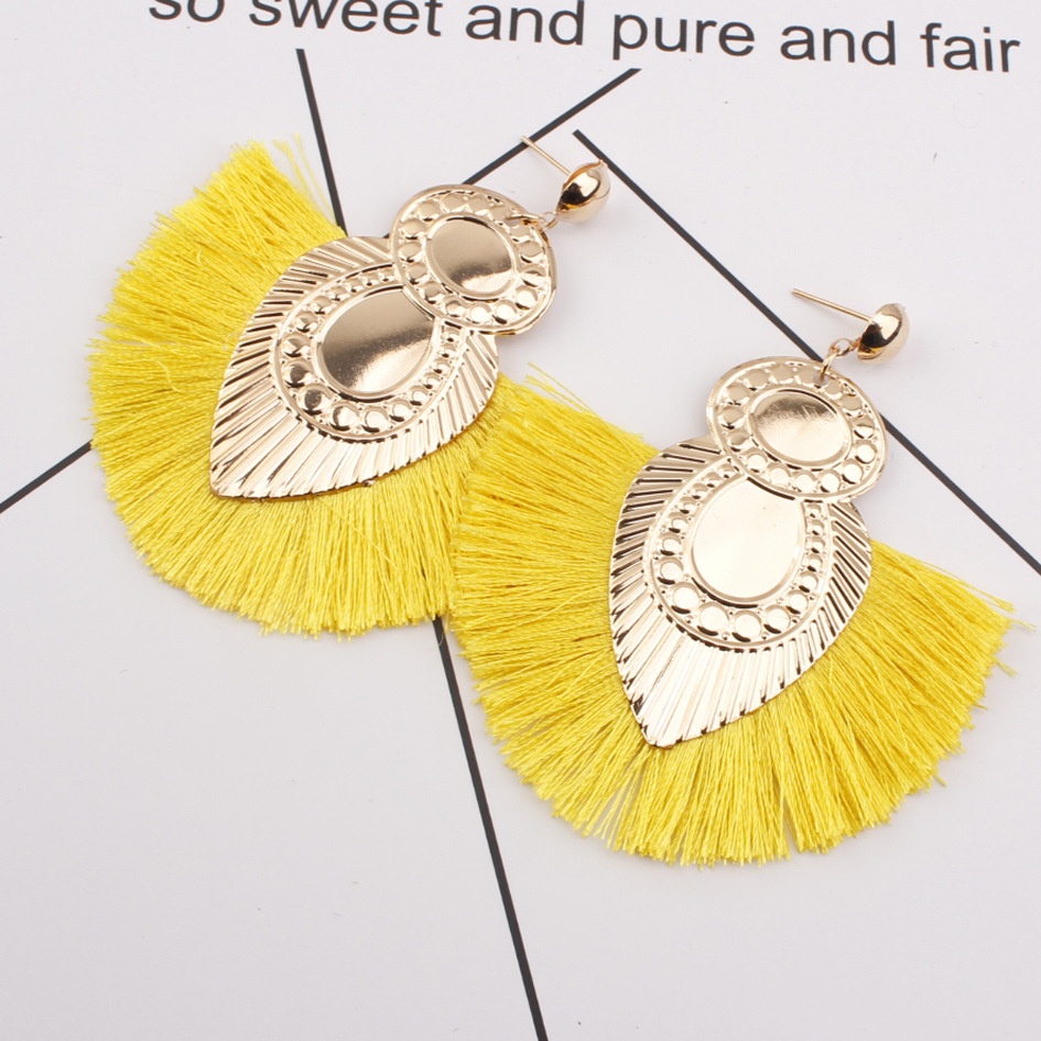 Baru rumbai anting-anting bohemian fashion retro burung anting-anting Eropa dan Amerika berlebihan g