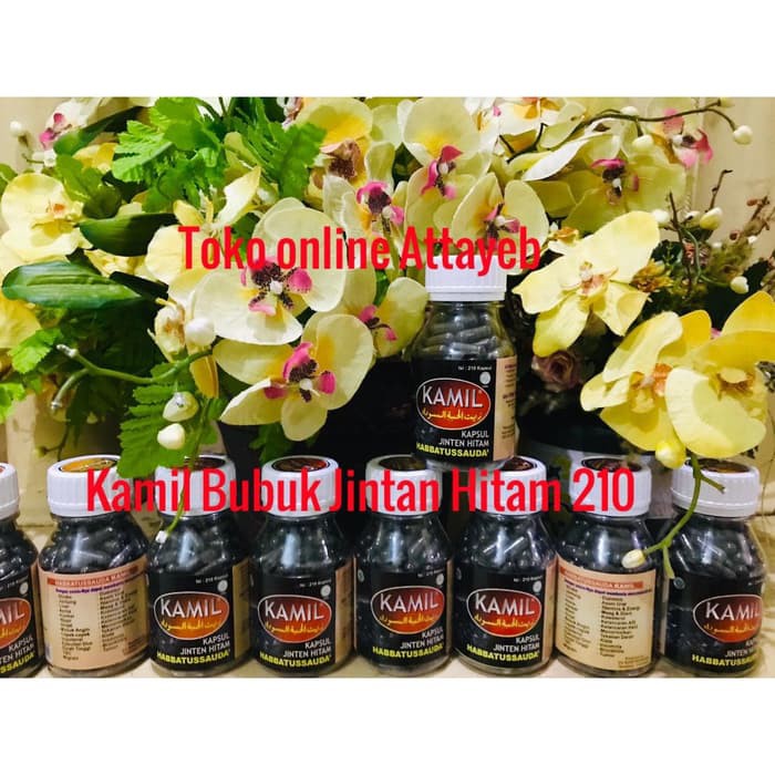 kamil bubuk jinten hitam 210 kapsul habbatussauda bubuk jinten hitam ready
