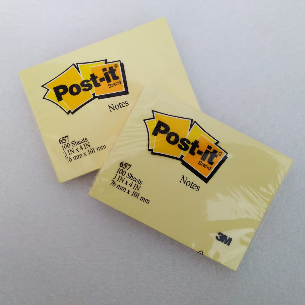 POST IT 3M 657 / Notes 657 3M - Yellow-1