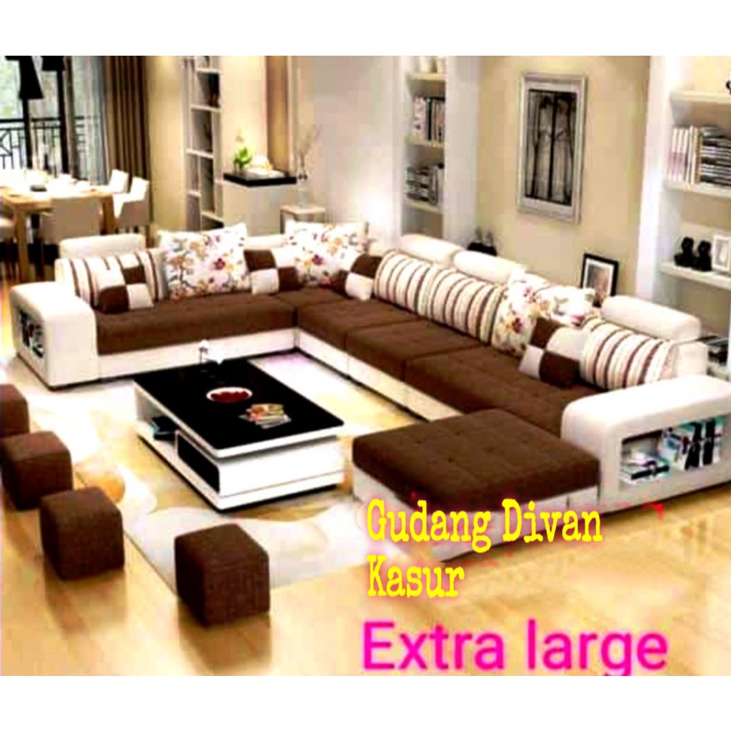 Kursi L Large/ Sofa Beranak + Meja Std