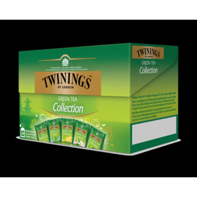 

TWININGS GREEN TEA COL 5X5 34GR