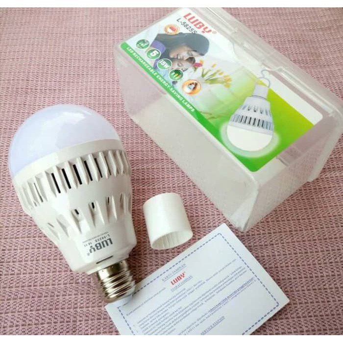 Lampu LED Luby emergency 15w 15 watt