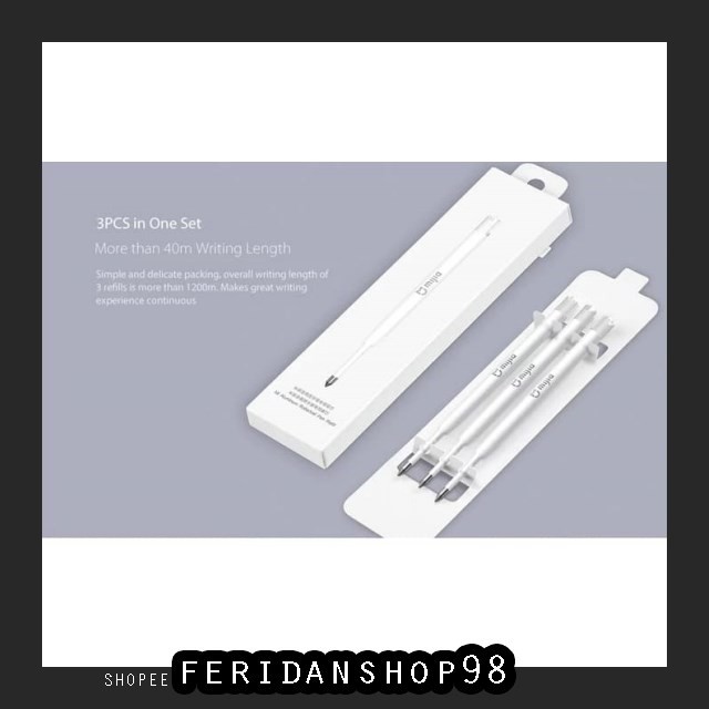 

FS176 PULPEN XIAOMI MIJIA ALUMINUM ATK ROLLERBALL PEN REFILL BY FERIDANSHOP98