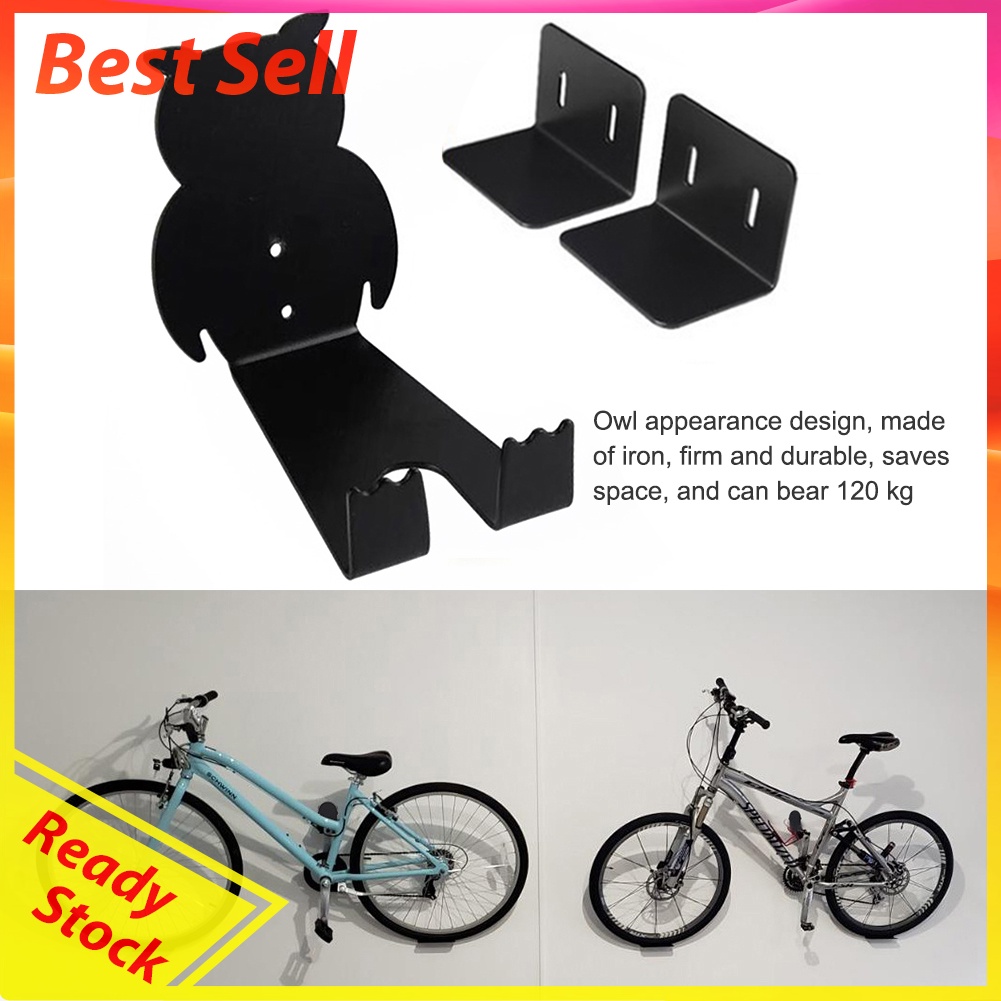 Owl Road Bicycle Storage Hanger Wall Mount Organizer Rack MTB Hanging Hook