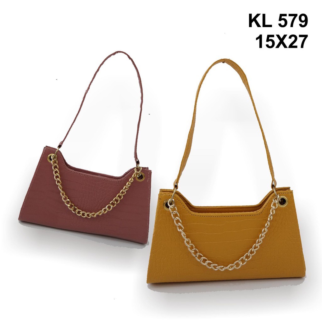 Croco Handbag Tas Pesta Tas Bahu Tas Croco Tas Wanita Fashion Tas KL 579