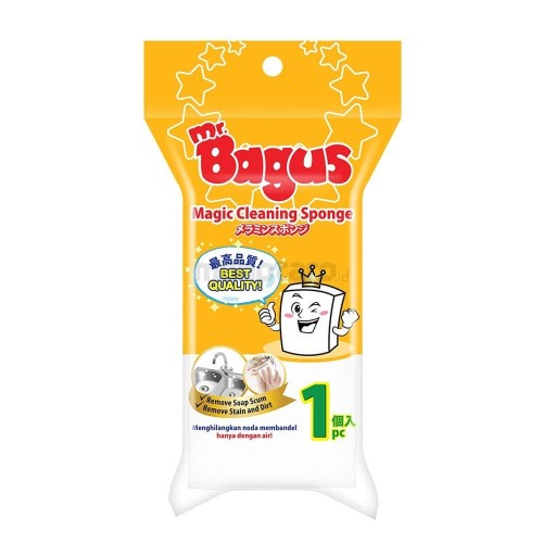 BAGUS MAGIC CLEANING SPONGE / BAGUS MAGIC SPONGE 1pc / BAGUS SPONGE MAGIC