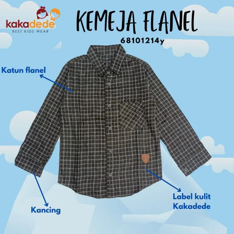 Kemeja flanel by kakadede