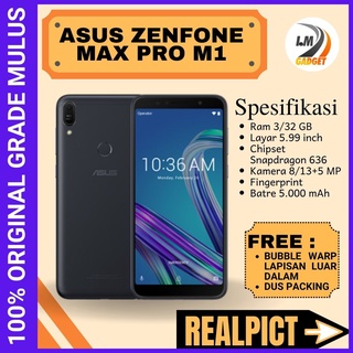 HP Handphone Second Seken Bekas Murah Asus Zenfone Max Pro M1 Original Ex Garansi Resmi