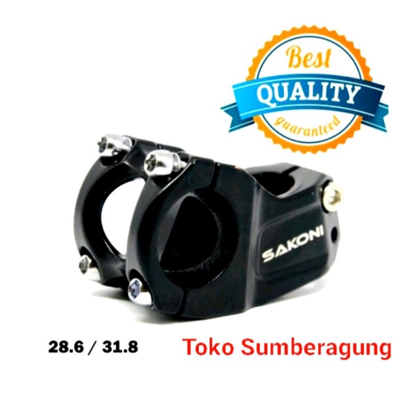 Stem mtb Oversize Sakoni Stem sakoni stem sepeda mtb Oversize 31.8mm