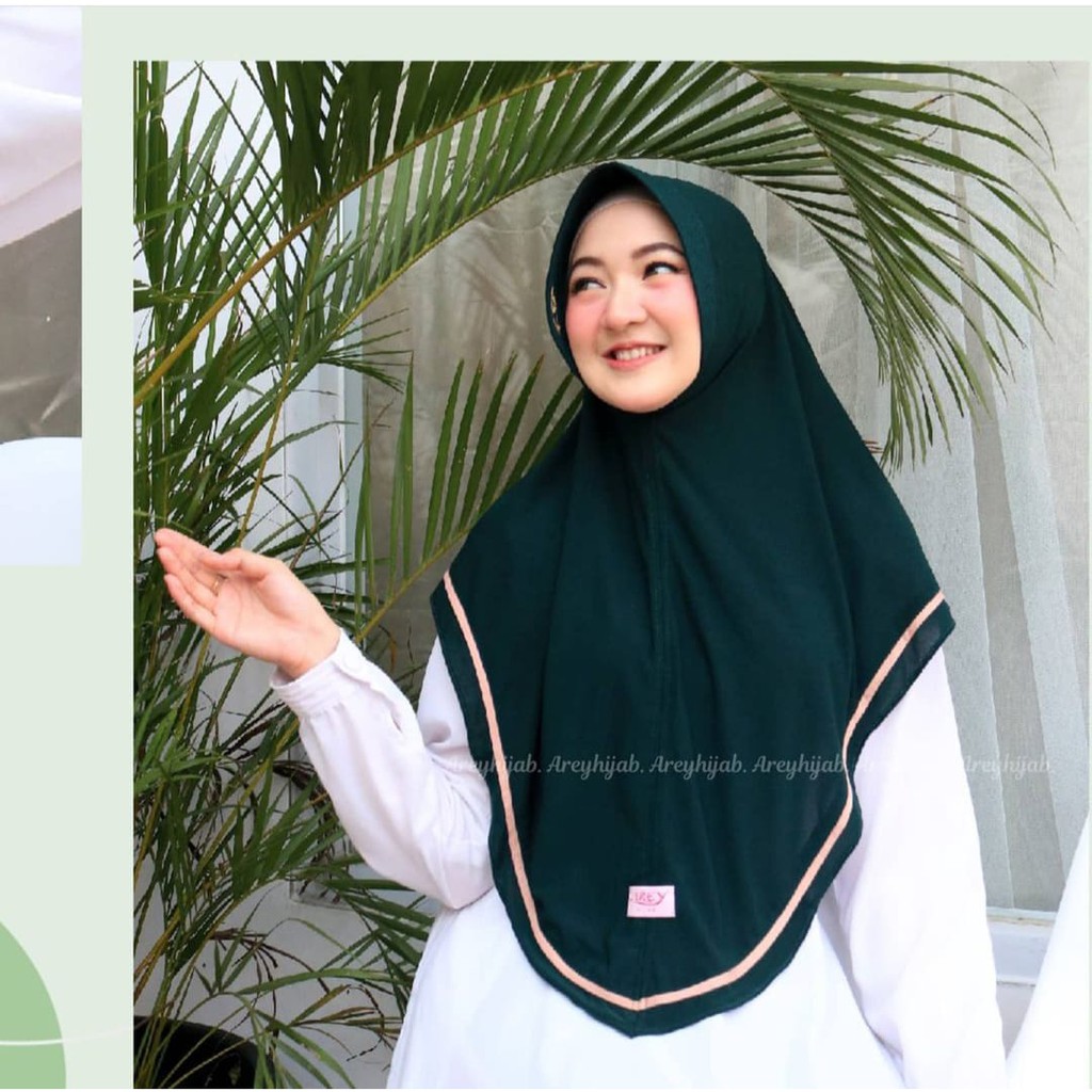 [SOLD] Original Arey Hijab Zayyin Jilbab Instant Sehari hari Bahan Jersey Irish