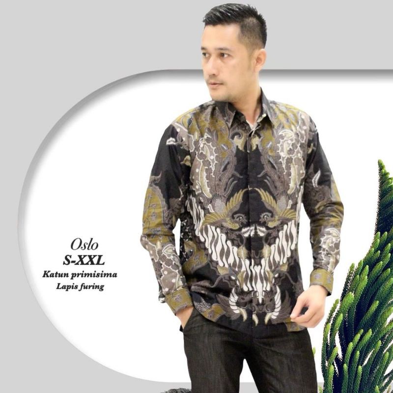 KEMEJA BATIK PRIA FURING OSLO PRIMISIMA PRABUSENO