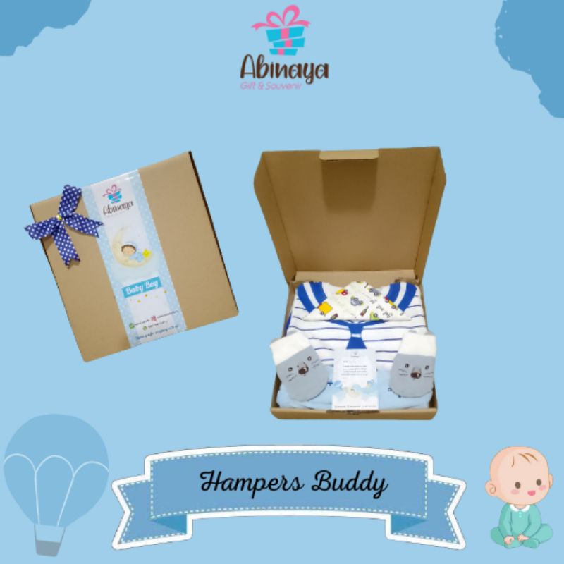 kado bayi/hampers bayi/kado bayi murah/kado bayi buddy series/kado bayi cowok