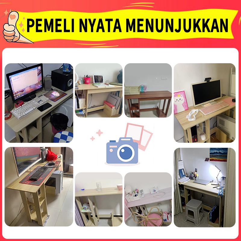 Pocket Dragon Komputer Meja PC Kayu Meja Belajar Meja Kerja Meja Rumah Meja Kerja Meja PC(A108)