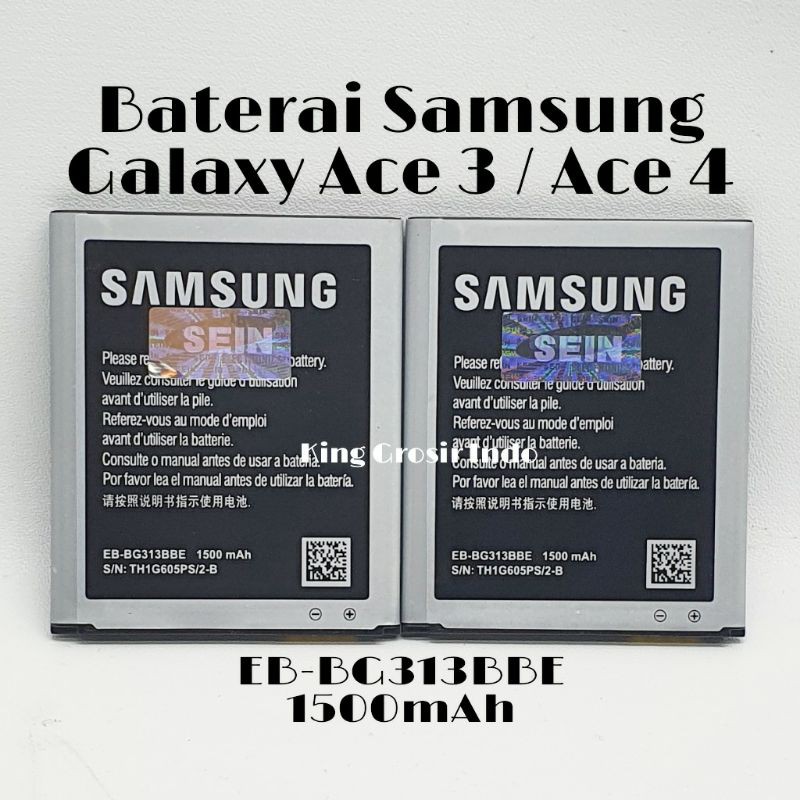 Baterai Samsung Galaxy Ace 3 / Ace 4 OEM EB-BG313BBE Battery