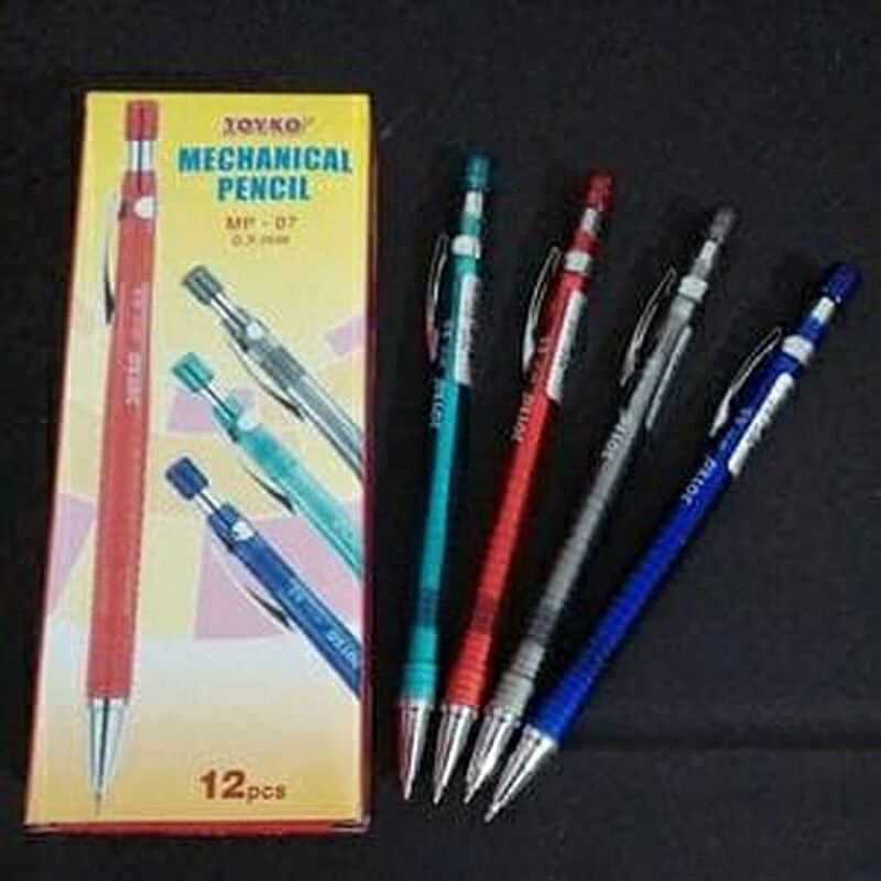 

PENSIL MECANIK JOYKO 0,5 ISI ULANG(12PCS)