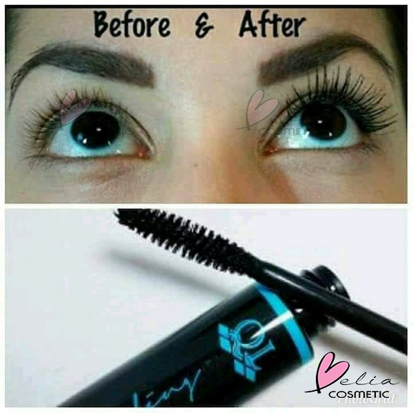 ❤ BELIA ❤ (✔️BPOM) QL Waterproof and Curling Mascara 8 mL ( maskara QL pelentik bulu mata )