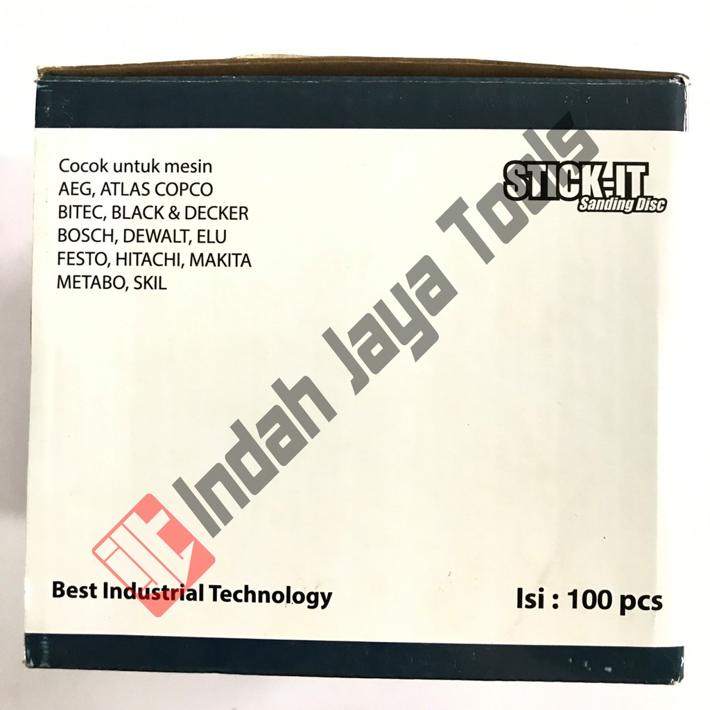 Amplas Bulat Velcro 5&quot; Grit 60 BITEC