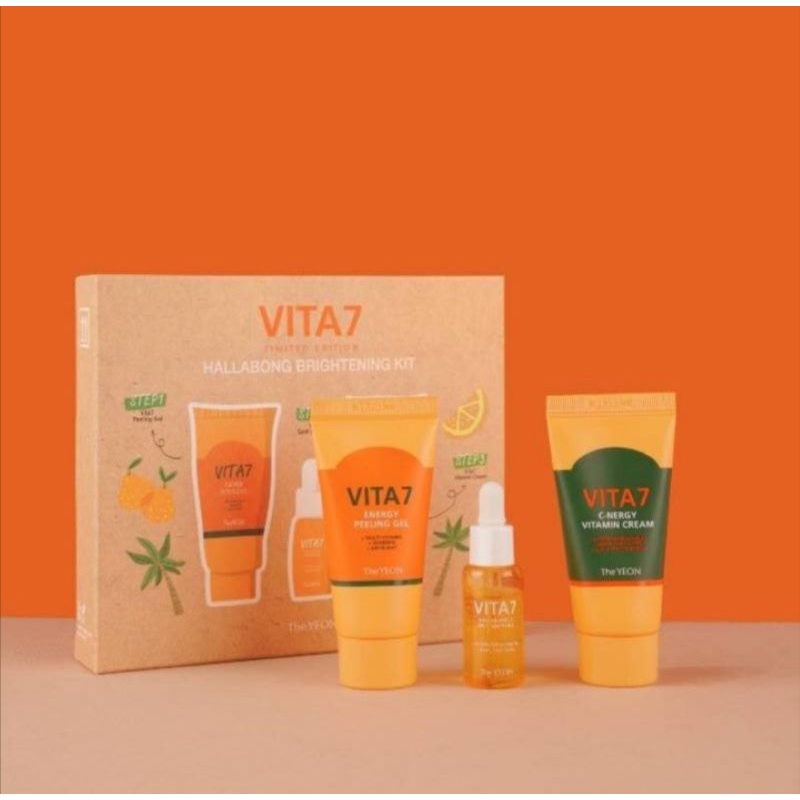 The Yeon Vita7 Hallabong Brightening Kit (Limited Edition)