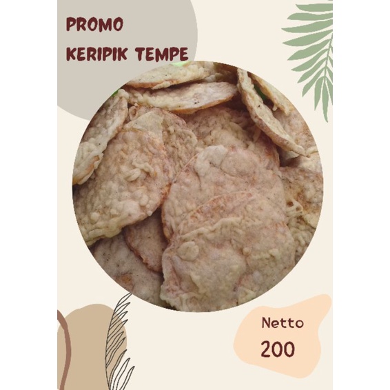 

Keripik tempe 200 gram