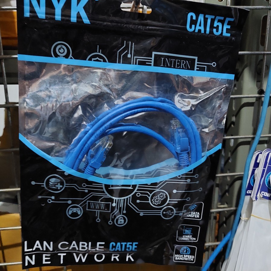 Kabel LAN UTP 1,5M Cat5e 1,5 Meter cat 5e Terpasang RJ45