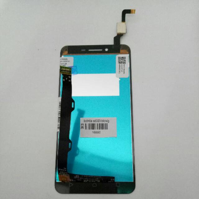 Lcd plus touch screen cina lenovo a6020 ori hitam a46 vibe k5 plus