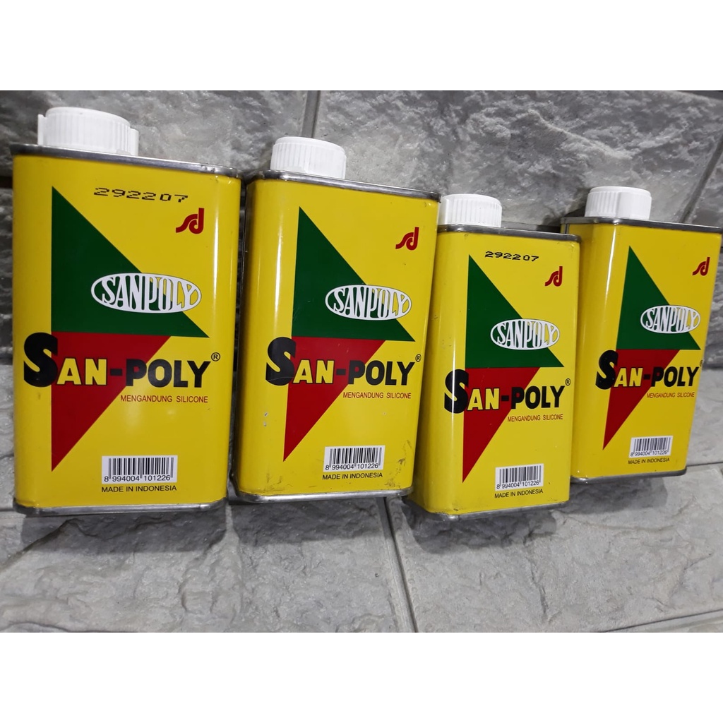 Sanpoly / San Poly / Sanpoli Polish 250ml /Pengkilat Cat Motor Mobil Sanpoly 250cc