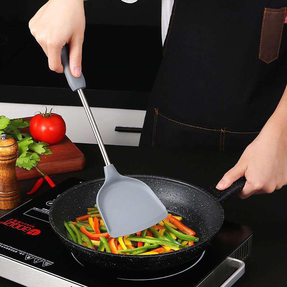 [Elegan] Turners Cooking Gadgets Tableware Cookware Gripper Alat Masak Spatula