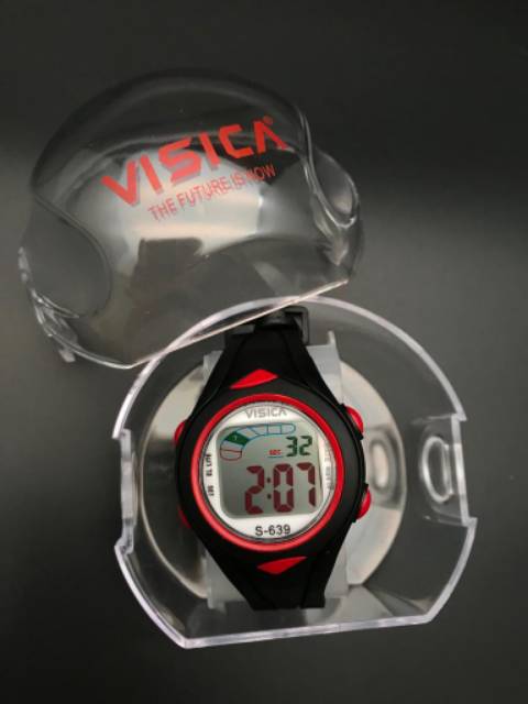 Jam tangan digital anak remaja water Resist merk Visica 639