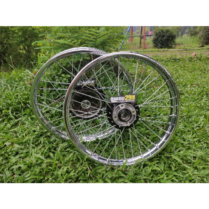 velg pelk velg set rxking rx king rxspecial rxk original yamaha velg original rxking new 2002 2008