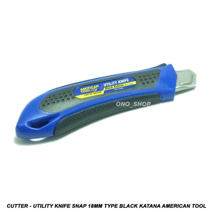 

Jual Cutter - Utility Knife Snap 18Mm Type Black Katana - American Tool Terbatas