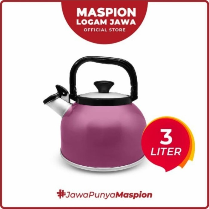 Teko Maspion Rigoletto Anodize 3 Liter Teko Bunyi Aluminium