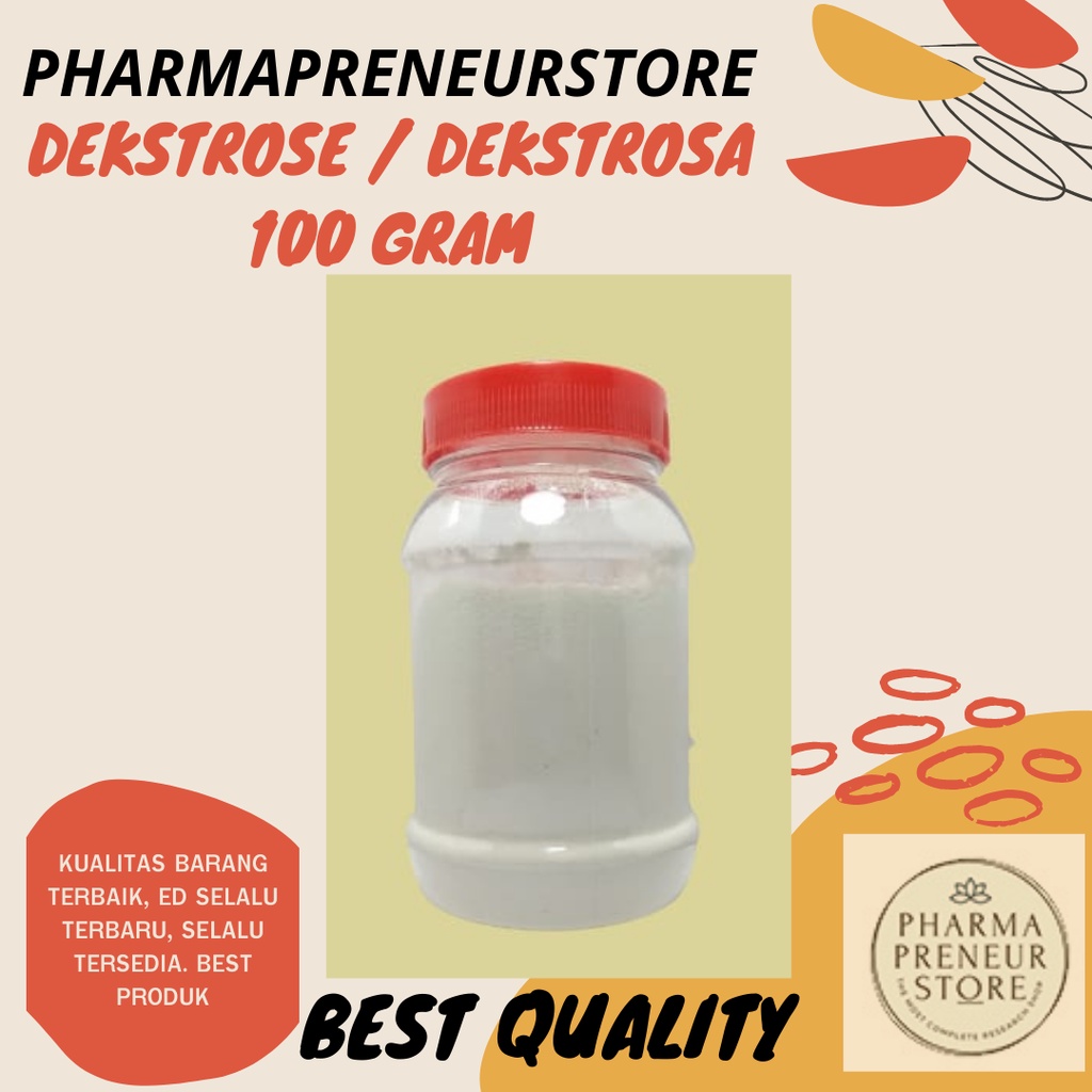 Dextrose Powder / Dekstrosa Serbuk Gula Halus Best Quality 100 Gram