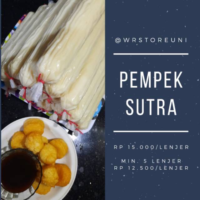 

Pempek sutra