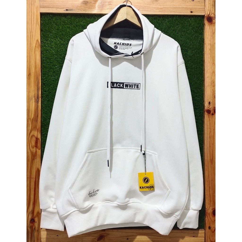 Jaket Hoodie Pria Cod Aesthetic List Result Original Kachios Brand Distro Kota Bandung Terbaru Terpopuler Dan Terlaris Oversize Unisex Sweater Hoodie Pria Katun Casual Distro Masa Kini Hudie Pria Wanita Hodie Casual Warna Cream Jaket Pria Hoodie Distro-Putih Black White