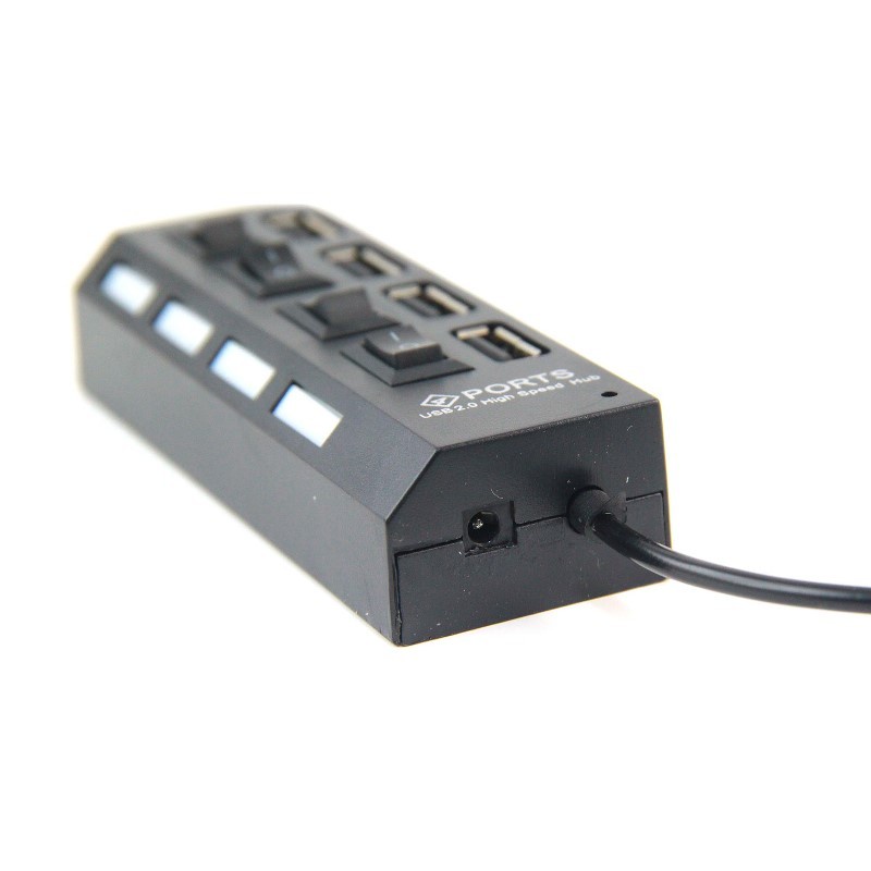 USB HUB 4 PORT ON/OFF 2.0