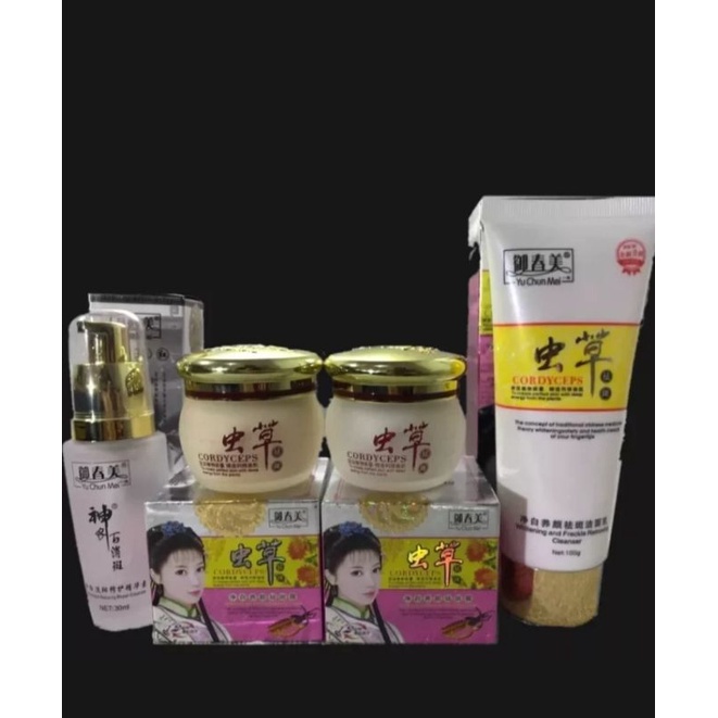 paket lengkap Yun Chun Mei 4in1 original