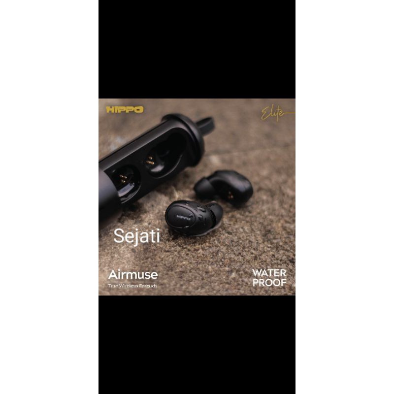 Headset Bluetooth Hippo Airmuse Earbud Original