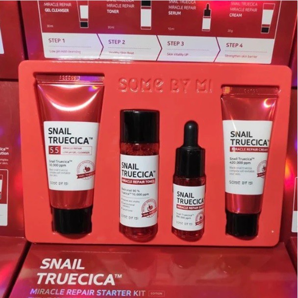 SOME BY MI Snail Truecica Miracle Repair Starter Kit Somebymi Snail Starter Kit