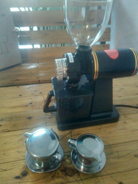 Coffee Grinder 600n Machine Maker Alat Giling Biji Kopi Mesin Penggiling Home Penggiling Kopi Prakti